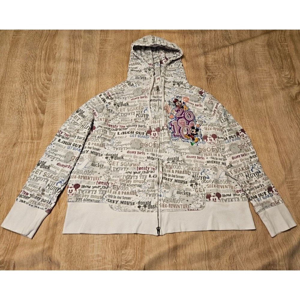Walt Disney World Disneyland Resort Jacket Embroidered 2010 Womens Size 1x
